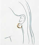 Sculptural Hoop Earrings carousel Product Image 1