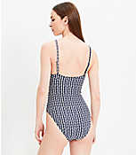 LOFT Beach Fern V Wire One Piece Swimsuit carousel Product Image 3