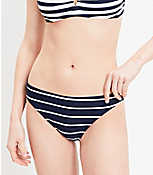 LOFT Beach Striped Classic Bikini Bottom carousel Product Image 2