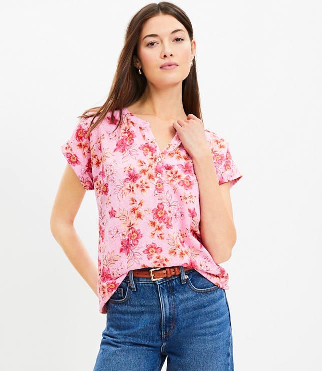 Dahlia Textured Ruffle Puff Sleeve Top