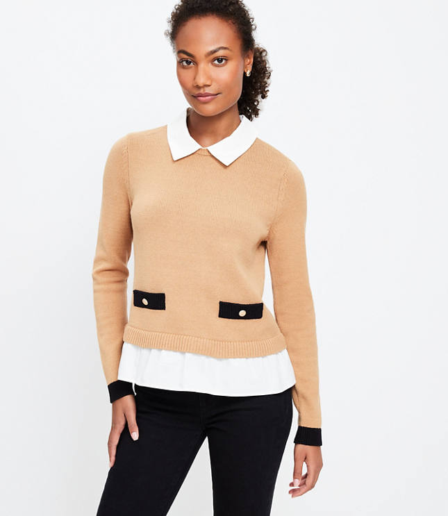 Half Zip Sweater - Neutral Multi