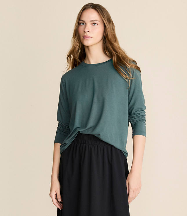 Lou & Grey Essential Modal Long Sleeve Tee