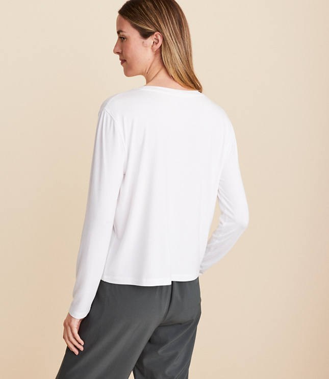 Lou & Grey Essential Modal Long Sleeve Tee