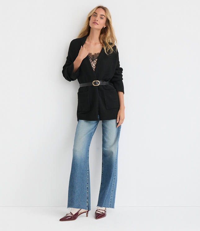 Cozy Open Pocket Coatigan