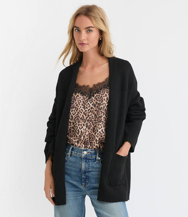 Cozy Open Pocket Coatigan