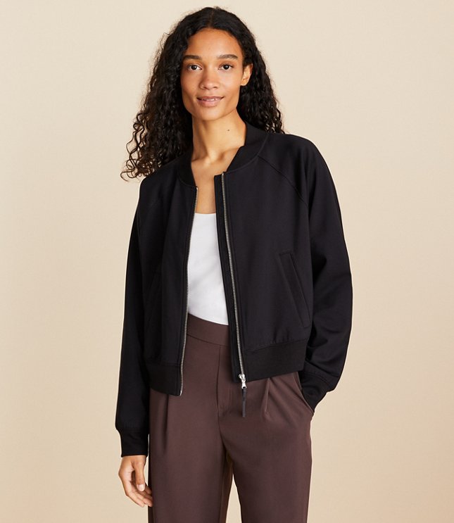 Lou & Grey Lightweight Zip Jacket