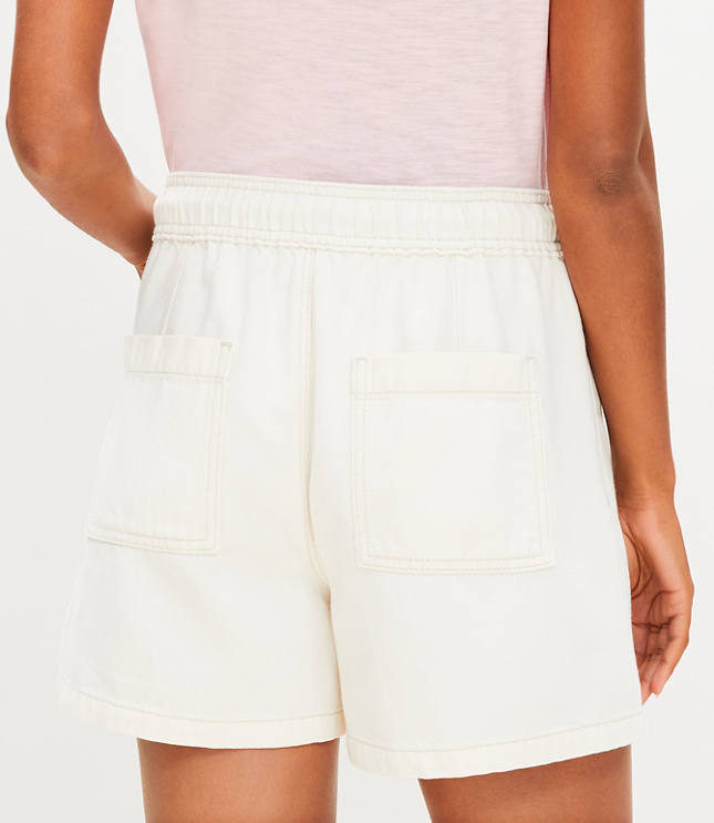 Ukaste Women's Petite Cozy Lounge Shorts 3" - High Rise Soft Stretch - View #6