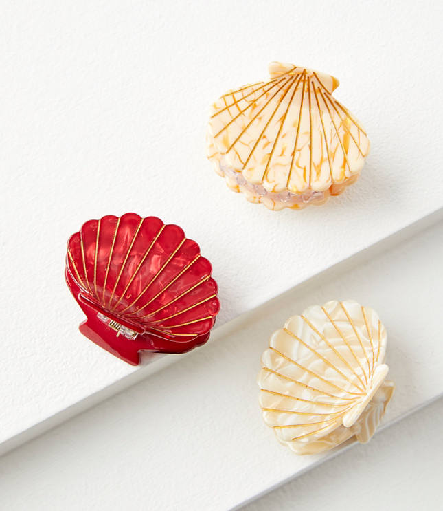Loft Shell Hair Clip Set