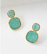 Rounded Square Drop Earrings carousel Product Image 1