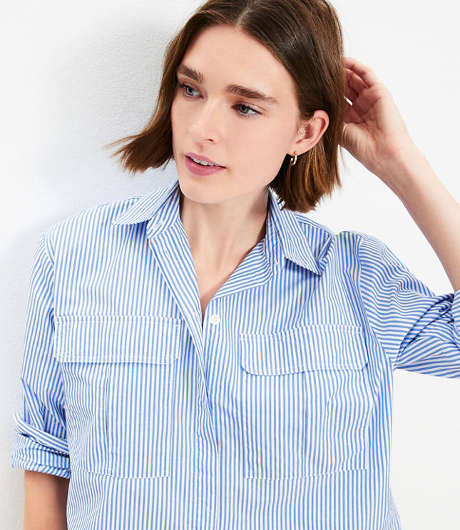 Striped Dolman Shirt