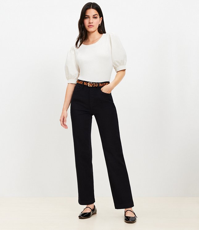 Belted Sutton Kick Crop Pants in Gingham