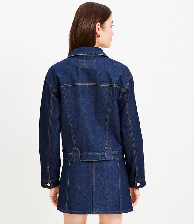 Tailored Denim Jacket Classic Rinse Wash