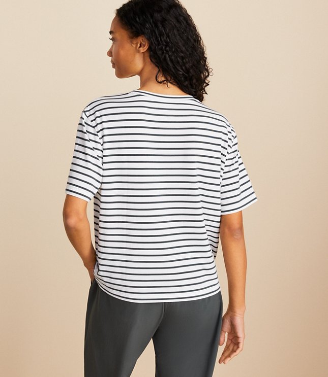 Lou & Grey Striped Softened Tee