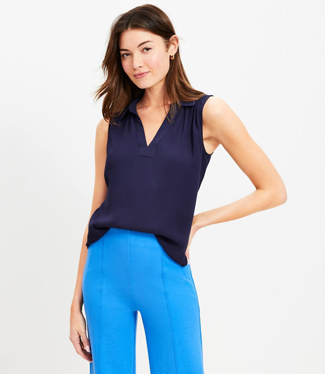 Petite Embellished Racerback Top