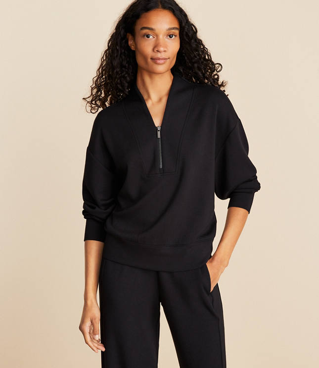 Lou & Grey Luvstretch Zip Jacket - Black