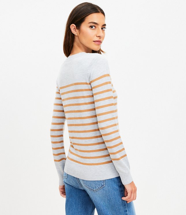 Striped Luxe Knit Sweater
