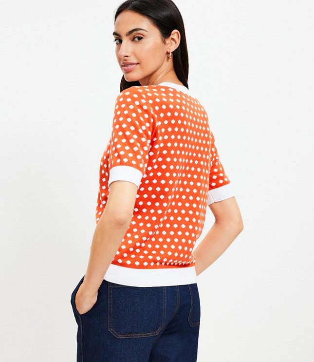 Dotted Sweater Tee