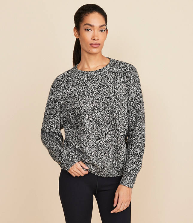 Lou & Grey Side Drawstring Sweatshirt