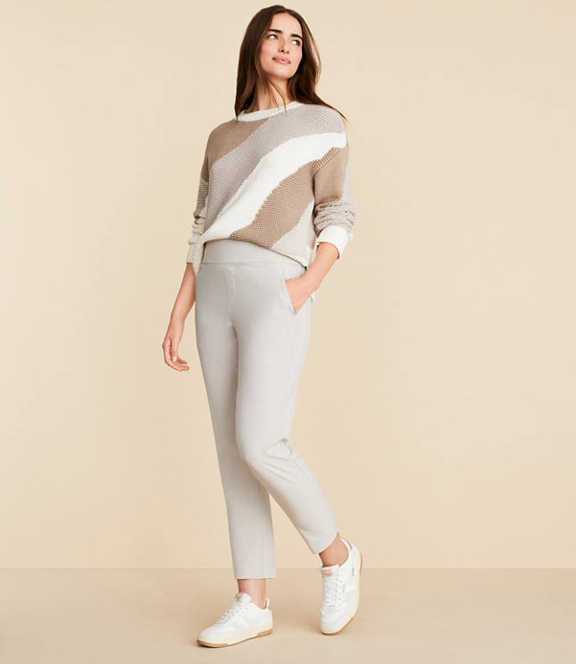 Lou & Grey Wanderweave Straight Leg Pants