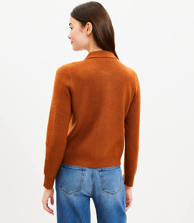 Orange sweater shirt best sale