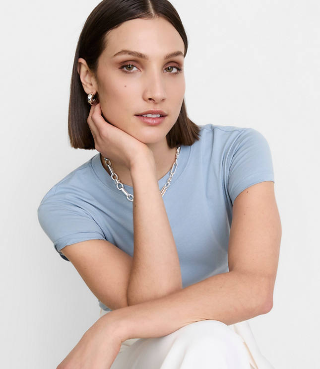 Petite LOFT Versa Relaxed Tee