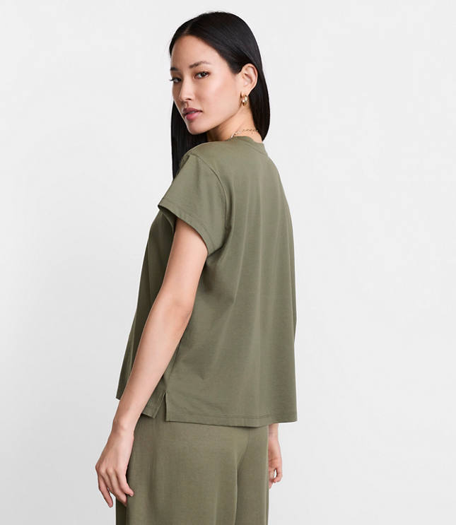 Petite LOFT Versa Relaxed Tee