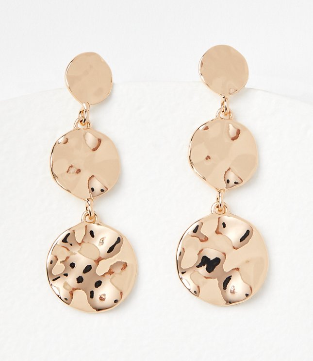 Floral Drop Statement Earrings