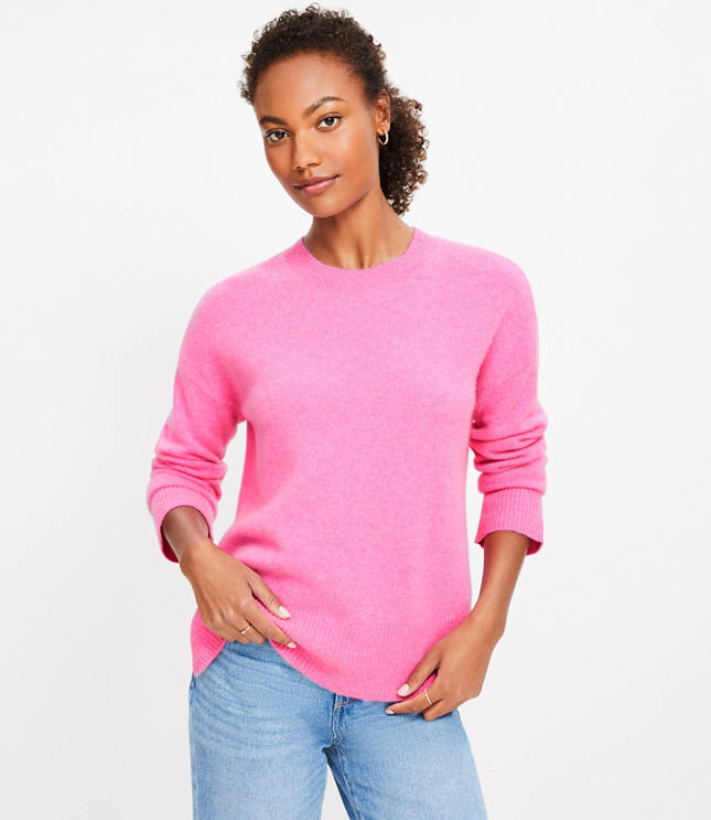 Petite Relaxed Cashmere Sweater