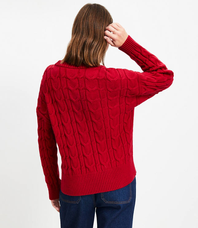 Modern Cable Sweater