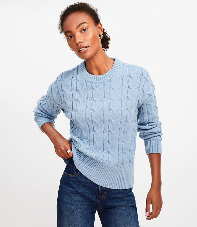 Modern Cable Sweater