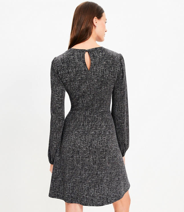 ANDMARY Helen knit flare mini dressグレー Helen knit flare mini dress