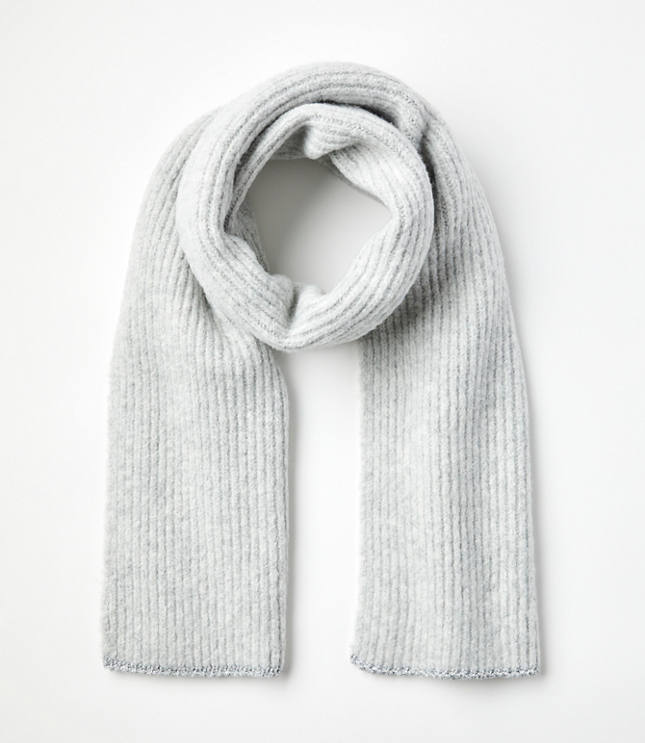 Shimmer Ribbed Scarf