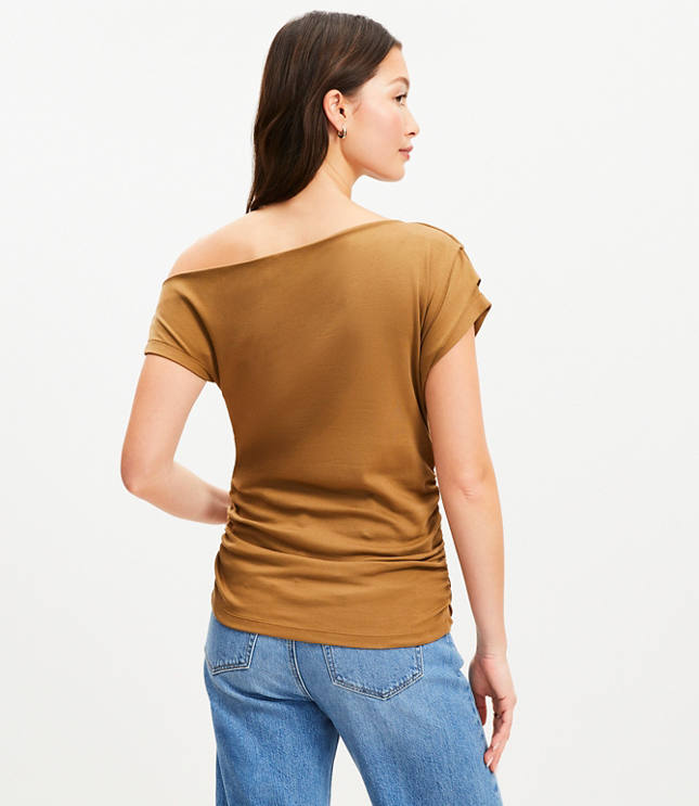 Ruched Off The Shoulder Top carousel Product Image 3