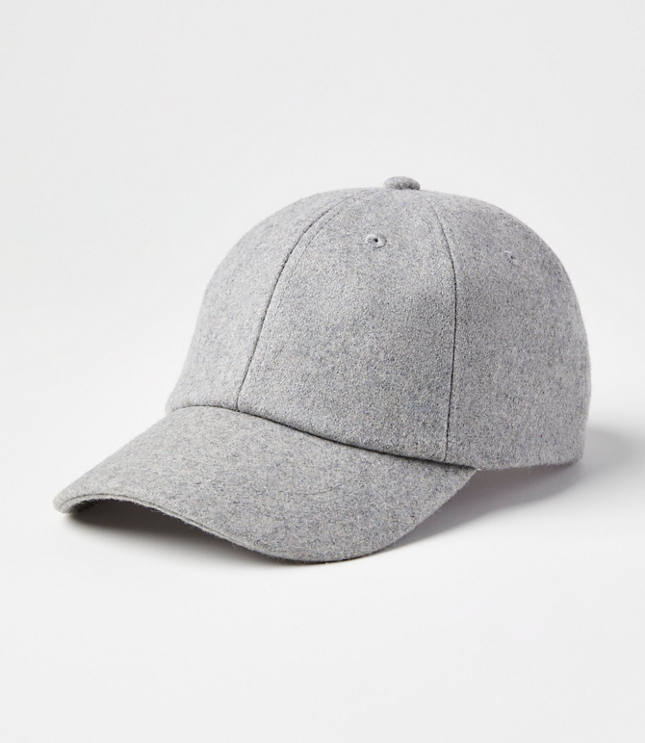 Wool Blend Baseball Cap