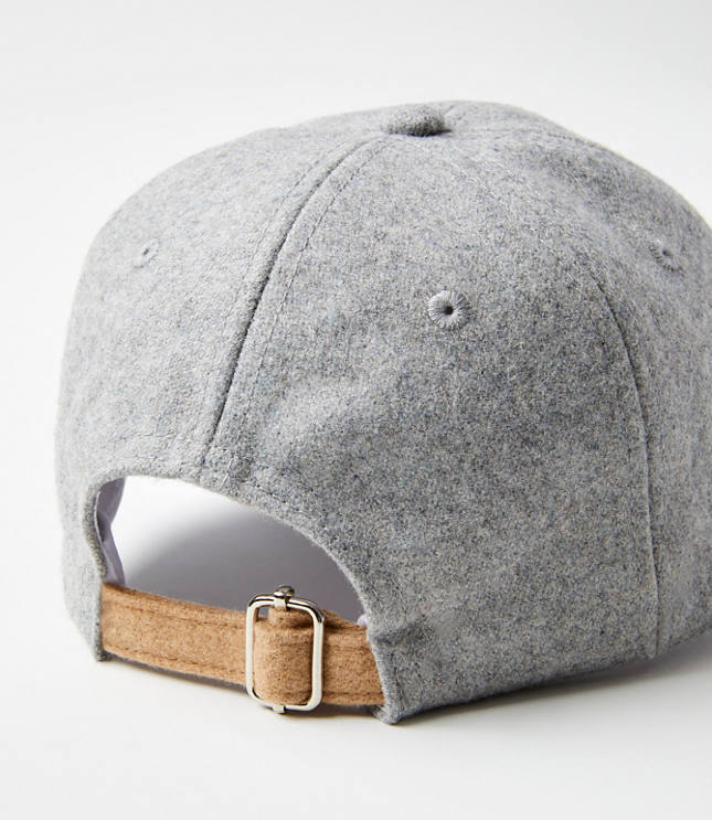 Wool Blend Baseball Cap