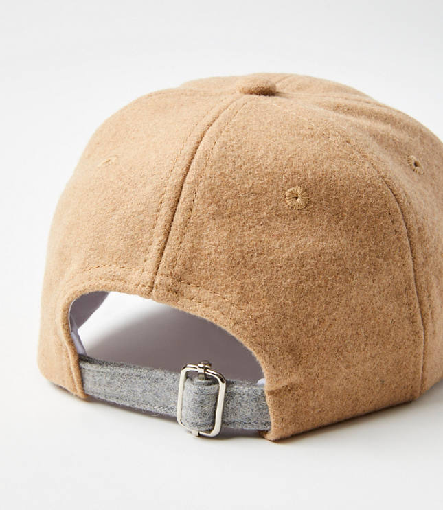 Wool Blend Baseball Cap - Perfect Camel