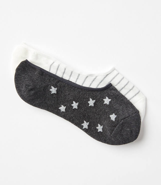 Stars & Stripe No Show Sock Set