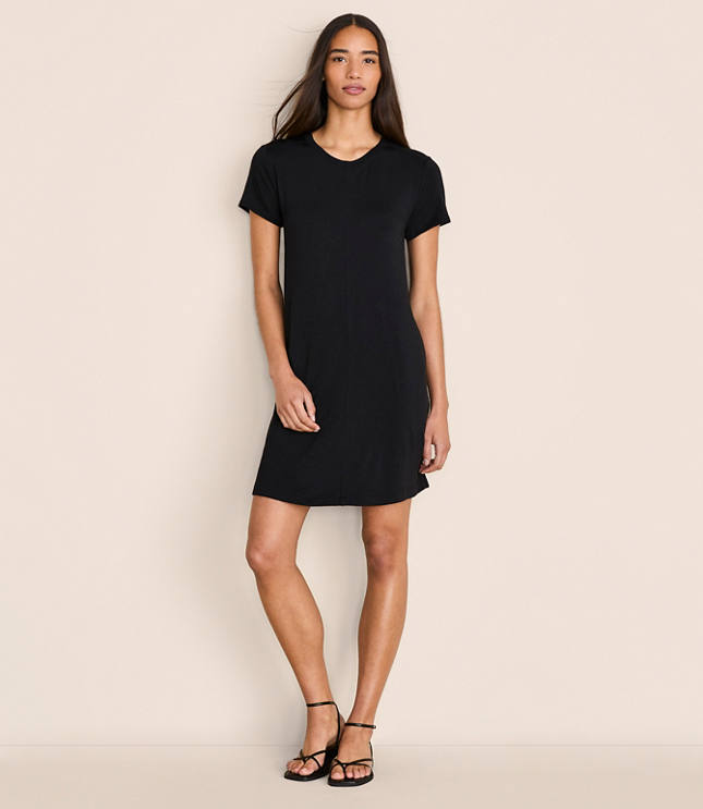 Lou & Grey Signaturesoft Mini Pocket Tee Dress