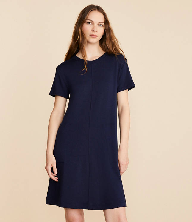 Lou & Grey Signaturesoft Mini Pocket Dress