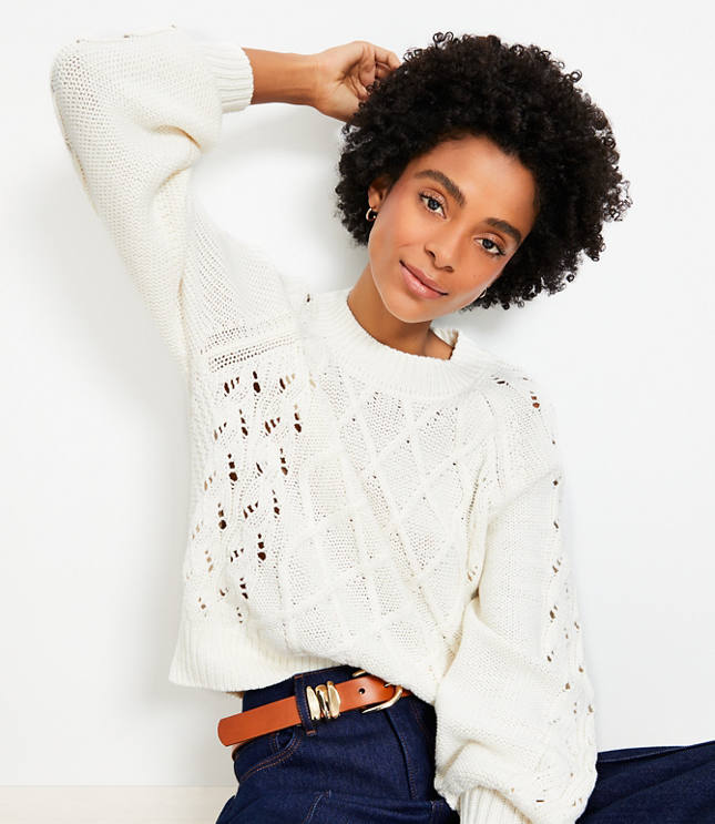 Textured Stitch Sweater