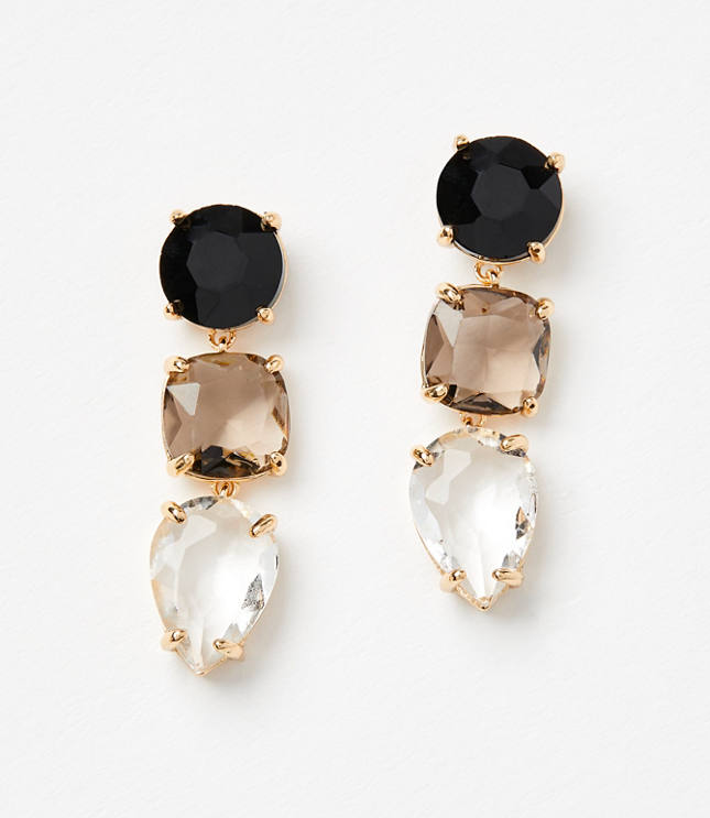 Ombre Crystal Drop Earrings