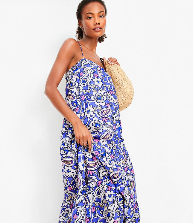 ワンピース laubeblanc Paisley jacquard piping dress Paisley jacquard piping Dress[White] – L'AUBE BLANC