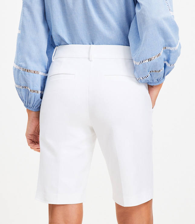 Riviera Bermuda Shorts in Doubleweave