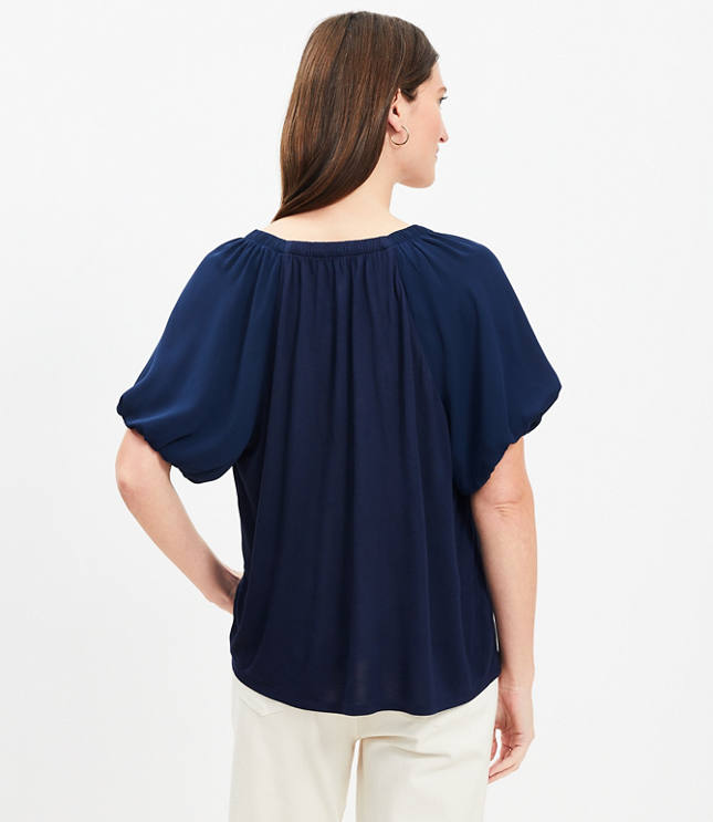 Pcminnie Grs Blouse Blouse Navy main image 0
