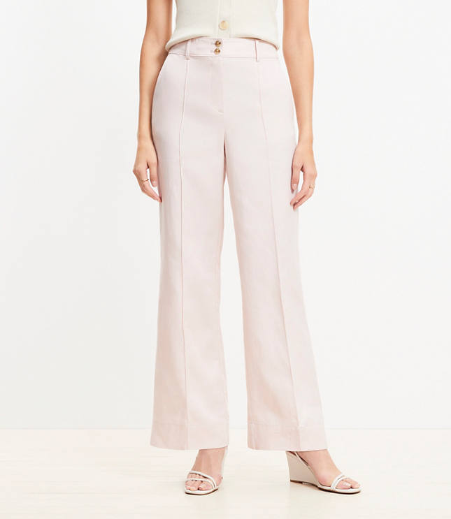 Double Button Stovepipe Pants