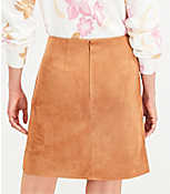 Faux Suede Wrap Skirt carousel Product Image 3
