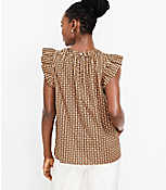 Geo Flutter Sleeve Top carousel Product Image 3