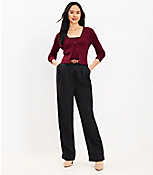 High Rise Palazzo Jeans in Washed Black carousel Product Image 2