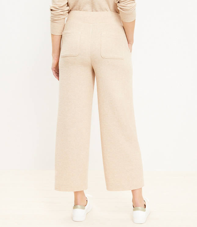 Lou & Grey Textured Wide Leg Pants