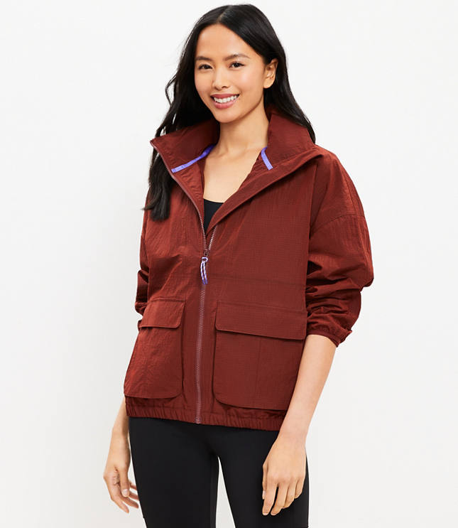 Ann taylor 2024 rain jacket